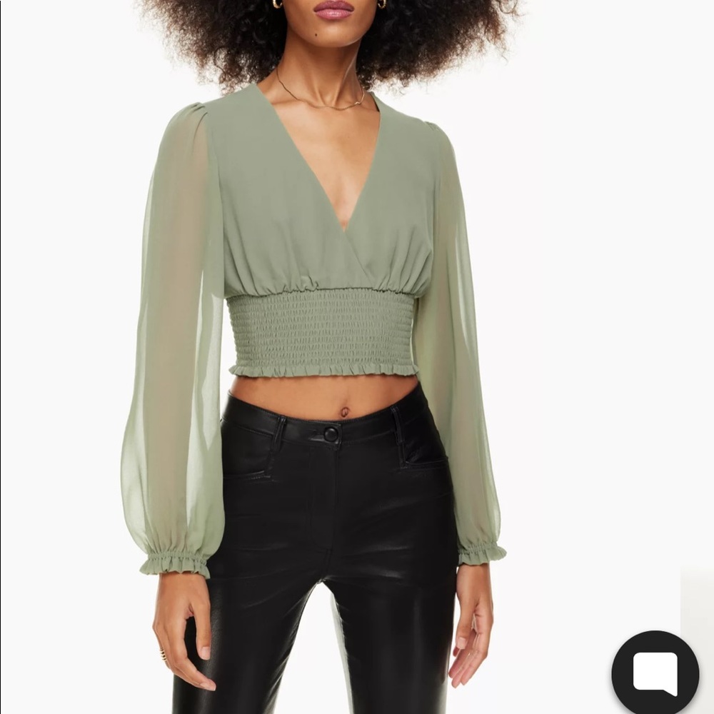 Aritzia wistful blouse